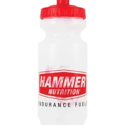 HAMMER BOTELLA PAR BEBER DE 21 OZ TRANSPARENTE CON TAPA ROJA